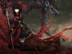 Картинка аниме weapon blood technology