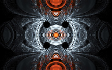 Картинка 3д графика fractal фракталы