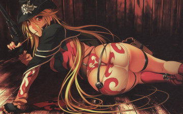 Картинка аниме weapon blood technology