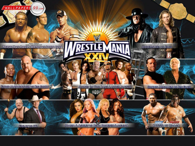Обои картинки фото wrestlemania, спорт, wwe