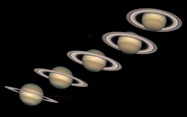 Обои картинки фото космос, сатурн
