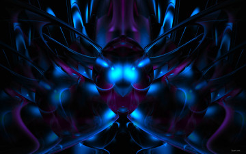 Картинка 3д графика fractal фракталы