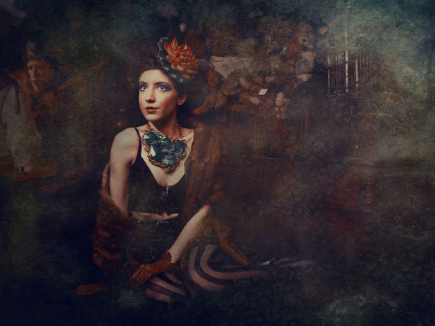 Обои картинки фото рисованные, люди