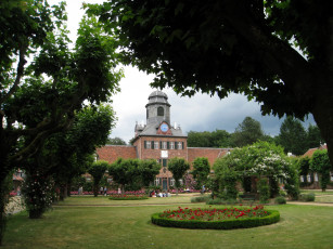 Картинка города здания дома германия гессен ланген