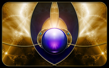 Картинка 3д графика fractal фракталы узор цвета фон