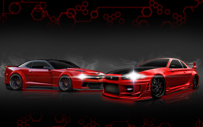 Обои картинки фото автомобили, виртуальный, тюнинг, авто