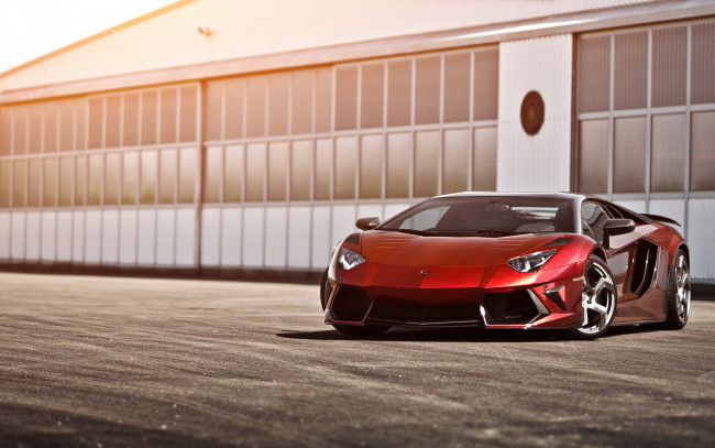 Обои картинки фото lamborghini, aventador, lp700, автомобили, ангар, диски, ламбо
