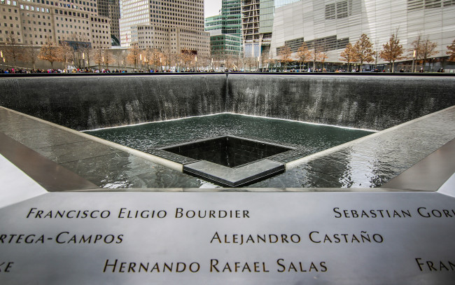 Обои картинки фото города, нью, йорк, сша, new, york, memorial, falls