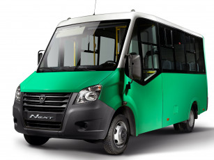 Картинка автомобили автобусы газель next автобус a64r42 зеленый