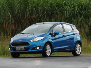 Картинка автомобили ford fiesta br-spec 2013г синий