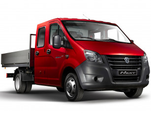 Картинка автомобили газ+грузовики газель next a22r22 2013г красный