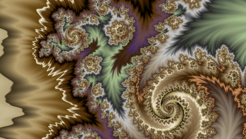 Картинка 3д+графика fractal+ фракталы цвета фон узор