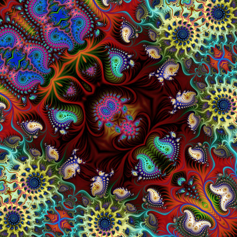 Обои картинки фото 3д графика, fractal , фракталы, узор, цвета, фон