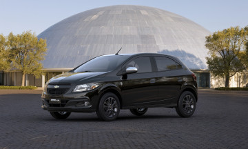 Картинка автомобили chevrolet темный 2015г seleсаo onix