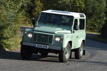 Картинка автомобили land-rover defender 90 land rover uk-spec 2015г heritage
