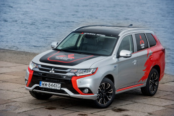 обоя автомобили, mitsubishi, outlander, style, phev, rally, 2016г