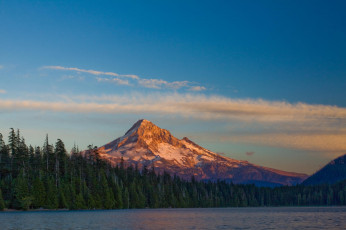 Картинка природа пейзажи озеро лес гора