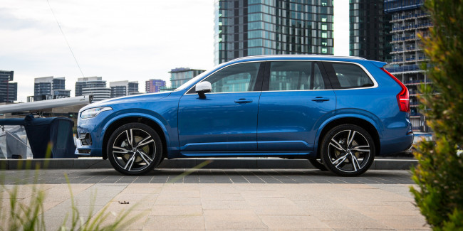 Обои картинки фото автомобили, volvo, xc90, t6, r-design, au-spec, 2016г