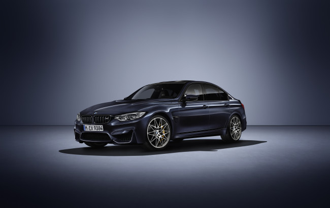 Обои картинки фото автомобили, bmw, 2016г, f80, 30, years, m3