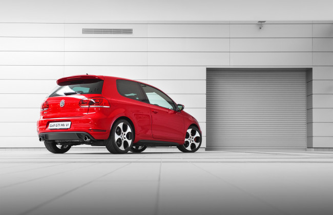 Обои картинки фото автомобили, volkswagen, gti, golf, uk-spec, 3-door