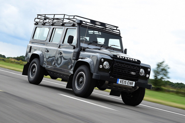 Обои картинки фото автомобили, land-rover, land, rover, defender, 110, 2015г, uk-spec, adventure