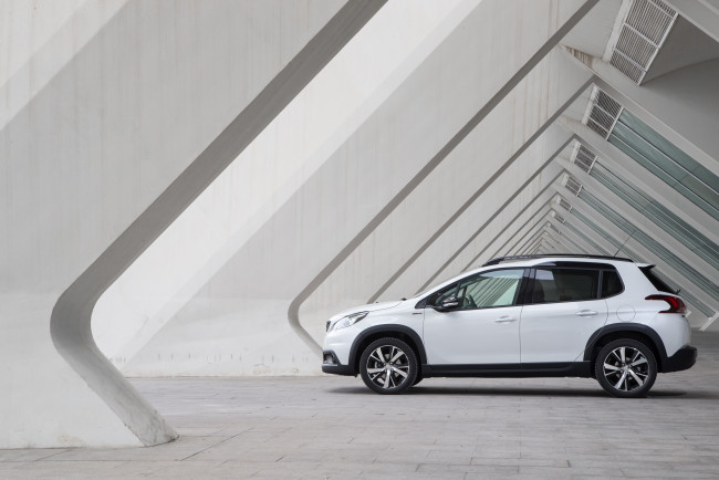 Обои картинки фото автомобили, peugeot, 2016г, line, gt, 2008