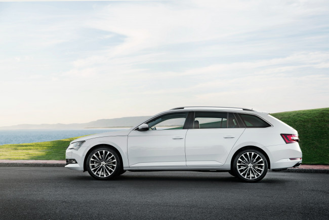 Обои картинки фото автомобили, skoda, superb, 2016г, wagon