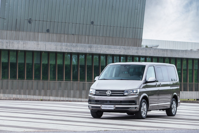 Обои картинки фото автомобили, volkswagen, multivan, worldwide, t6, 2015г