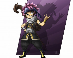 Картинка аниме fairy+tail нацу