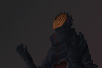 Картинка аниме naruto учиха akatsuki