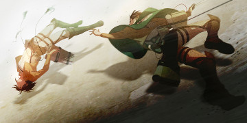 Картинка аниме shingeki+no+kyojin атака титанов