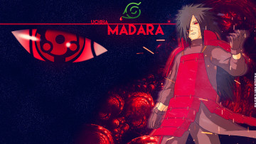 Картинка аниме naruto shippuuden uchiha madara sharingan