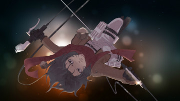 Картинка аниме shingeki+no+kyojin атака титанов