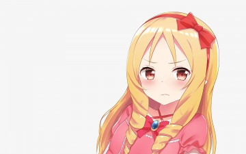 Картинка аниме eromanga-sensei девушка взгляд фон