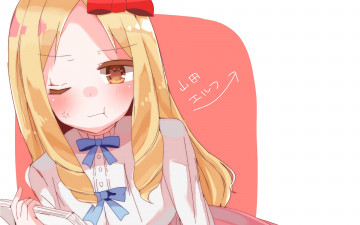 Картинка аниме eromanga-sensei фон взгляд девушка