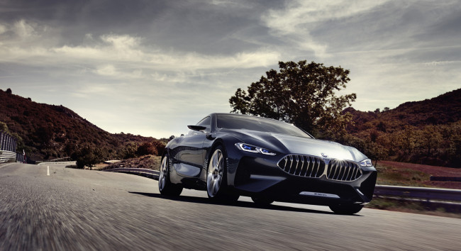 Обои картинки фото bmw 8 series concept 2017, автомобили, bmw, 2017, concept, series, 8