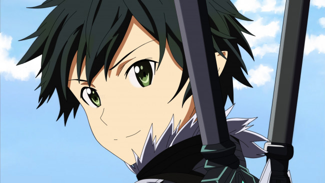 Обои картинки фото аниме, sword art online, мастера, меча, онлайн
