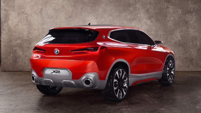 Обои картинки фото bmw x2 concept 2016, автомобили, bmw, x2, concept, 2016