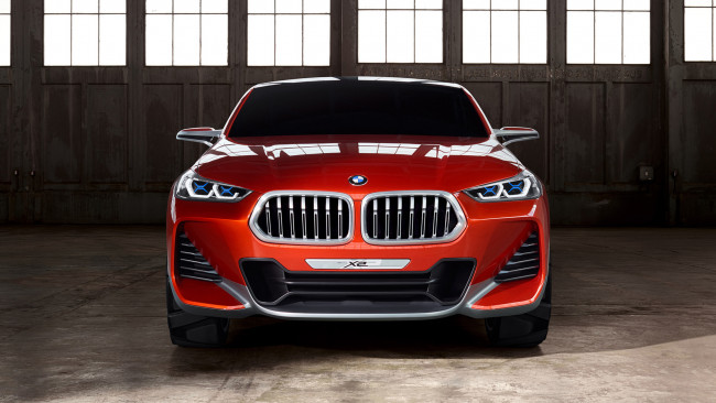 Обои картинки фото bmw x2 concept 2016, автомобили, bmw, x2, concept, 2016