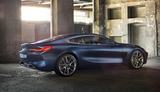 Обои картинки фото bmw 8 series concept 2017, автомобили, bmw, 2017, concept, series, 8