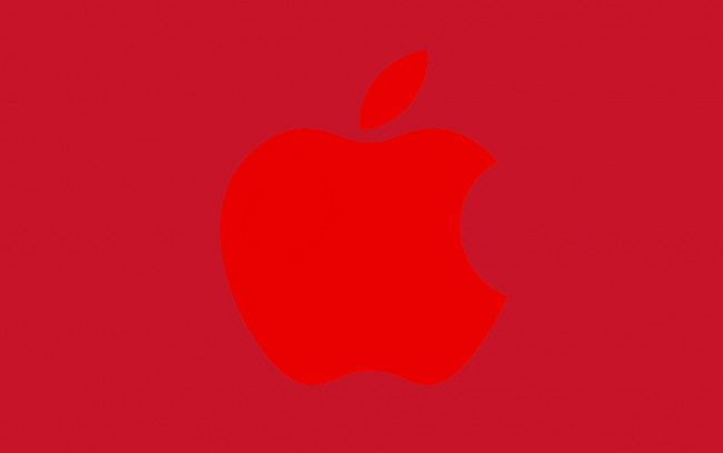 Обои картинки фото компьютеры, apple, фон, логотип