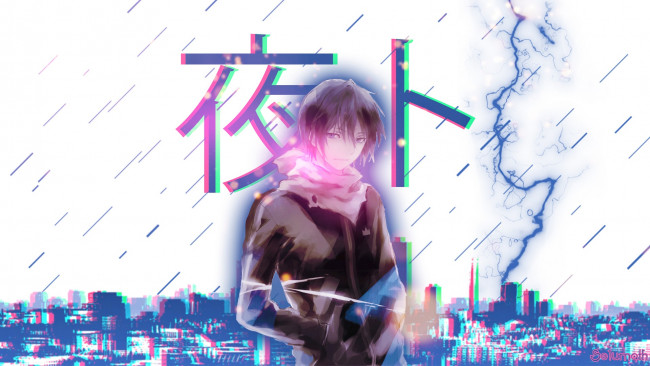 Обои картинки фото аниме, noragami, ято