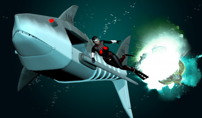 Обои картинки фото 3д графика, фантазия , fantasy, фон, взгляд, девушка