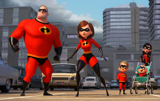 Обои картинки фото мультфильмы, incredibles 2, incredibles, 2