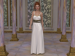 Картинка 3д+графика люди+ people фон взгляд девушка