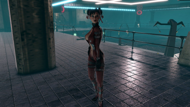 Обои картинки фото 3д графика, фантазия , fantasy, фон, девушка, взгляд