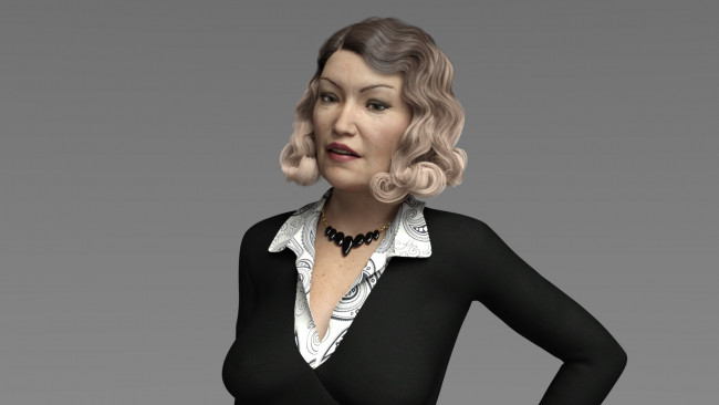 Обои картинки фото 3д графика, люди , people, девушка, фон, взгляд