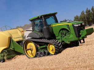 обоя техника, тракторы на гусенецах, john, deere