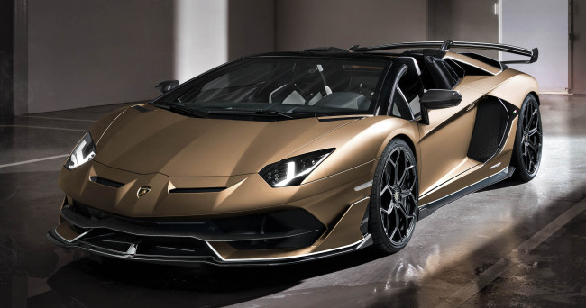 Обои картинки фото lamborghini aventador svj 2020, автомобили, lamborghini, элитный, автомобиль, из, италии, скоростной, бык