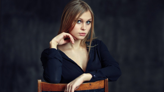 Обои картинки фото девушки, - брюнетки,  шатенки, анастасия, конева